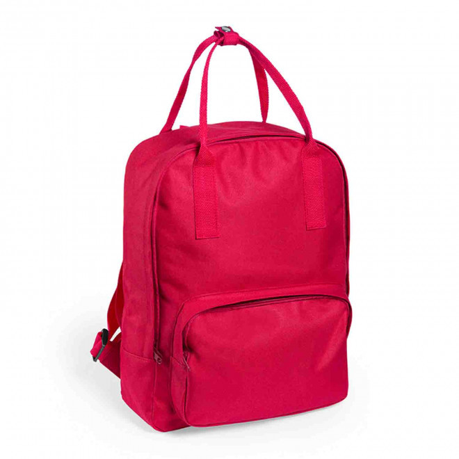 SAC A DOS PERSONNALISABLE 'REKYAV' - rouge