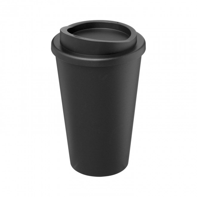 GOBELET ISOTHERME PERSONNALISABLE AMERICANO® 'IBON' - noir
