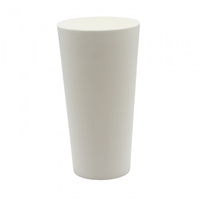 GOBELET PERSONNALISÉ RÉUTILISABLE 60 CL 'CUP' - blanc opaque