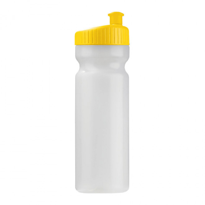 GOURDE DE SPORT PERSONNALISÉE 750ML TRANSLUCIDE 'TRAIL'  - jaune