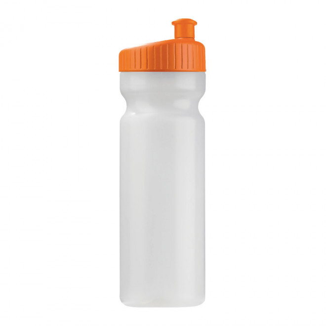 GOURDE DE SPORT PERSONNALISÉE 750ML TRANSLUCIDE 'TRAIL'  - orange