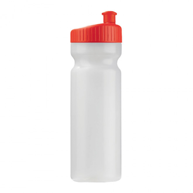 GOURDE DE SPORT PERSONNALISÉE 750ML TRANSLUCIDE 'TRAIL'  - rouge
