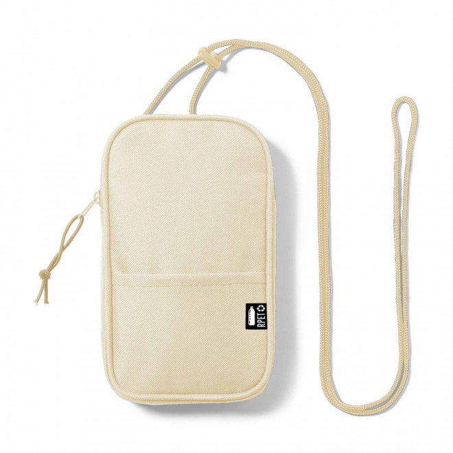 SACOCHE PERSONNALISABLE POUR TELEPHONE 'ESTIVAL' - beige