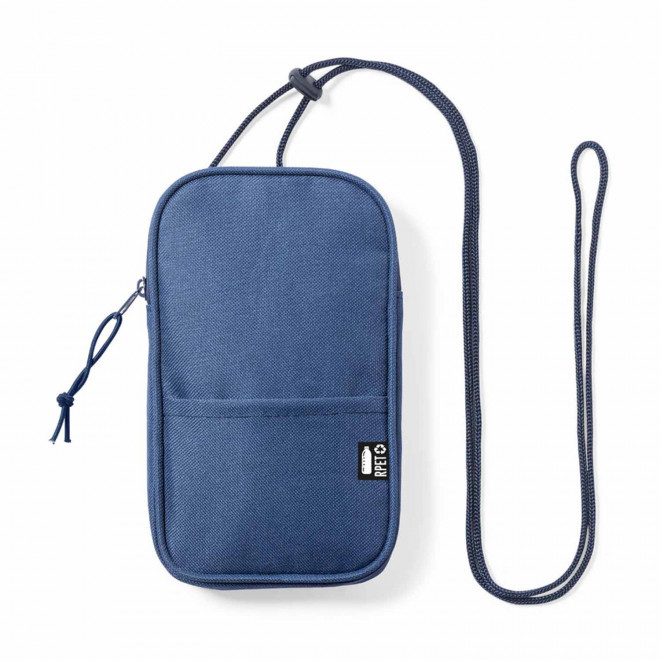 SACOCHE PERSONNALISABLE POUR TELEPHONE 'ESTIVAL' - bleu marine