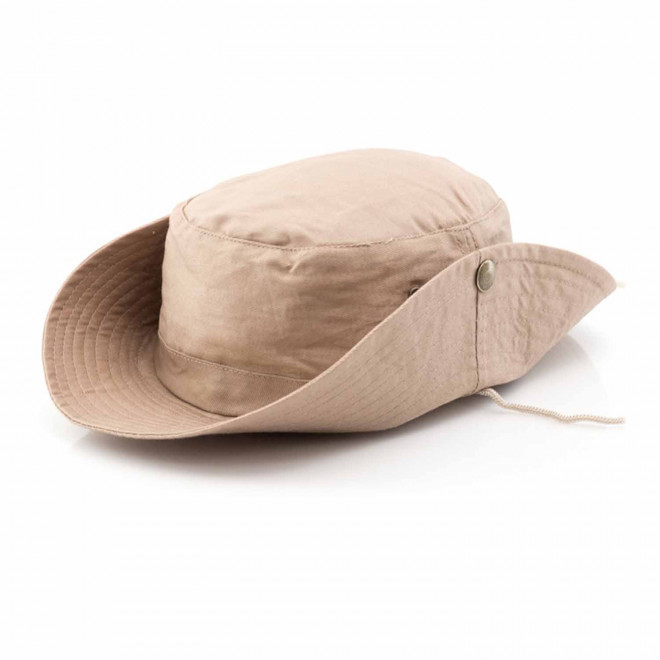 CHAPEAU PERSONNALISABLE 'SAFARO' - beige