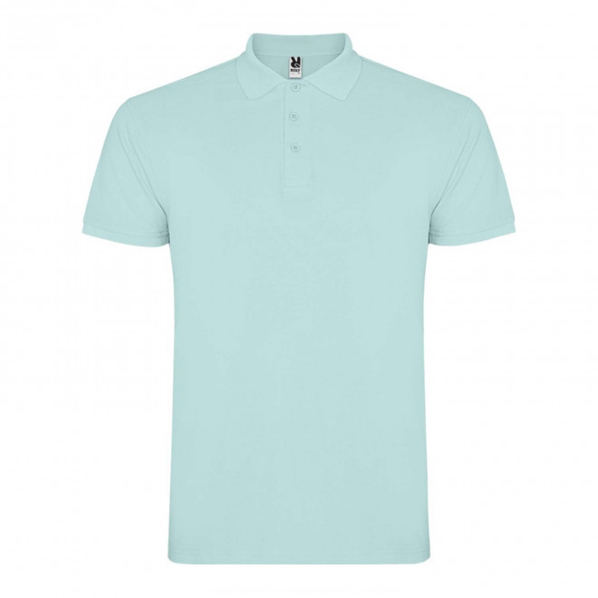 RAPIDE 4J - POLO PERSONNALISABLE MC HOMME 'STARLO' - menthe