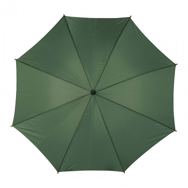 RAPIDE 4J - PARAPLUIE PUBLICITAIRE AUTOMATIQUE CANNE BOIS 'DUNDEE' - vert