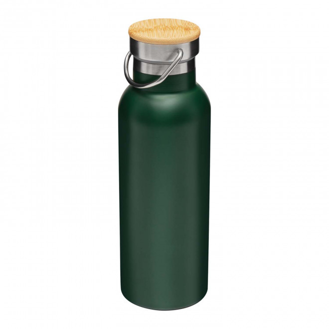 BOUTEILLE ISOTHERME PERSONNALISABLE 500 ML 'HOLLY MATE' - vert