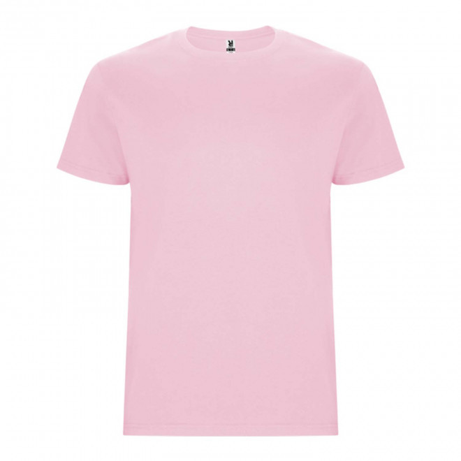 TEE-SHIRT PERSONNALISABLE MIXTE COULEUR 'STAFFY' 190 GR/M² - rose clair