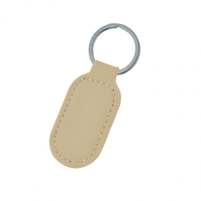 PORTE-CLÉS PUBLICITAIRE OVALE 'CAMARA' - rose