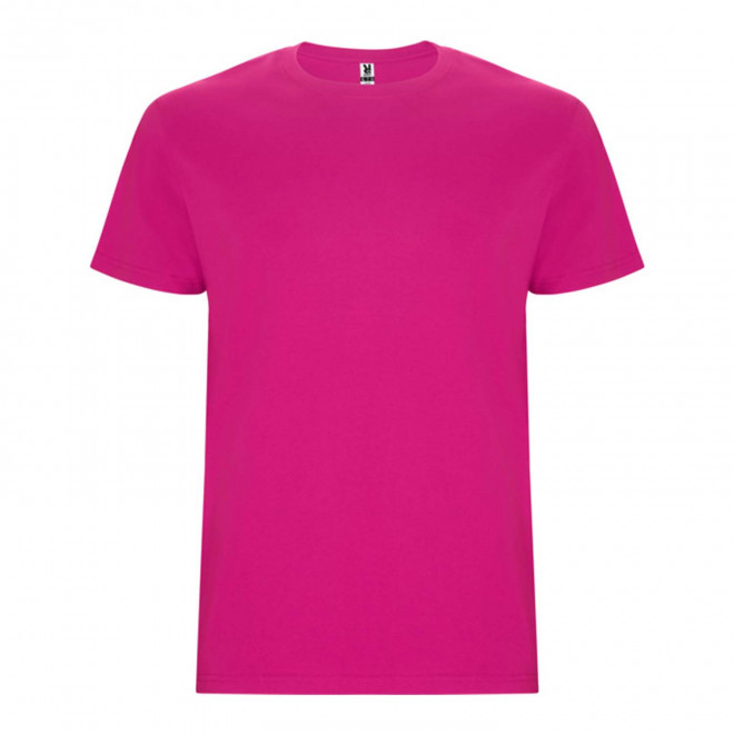 TEE-SHIRT PERSONNALISABLE MIXTE COULEUR 'STAFFY' 190 GR/M² - fuchsia
