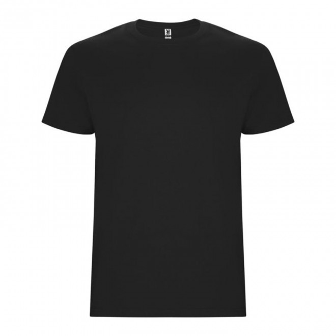 RAPIDE 4J - TEE-SHIRT PERSONNALISABLE MIXTE 190 GR/M² 'STAFFY' - noir