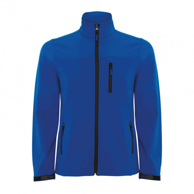 RAPIDE 4J - VESTE SOFTSHELL PERSONNALISABLE HOMME 'ANTARDIDA' - bleu royal