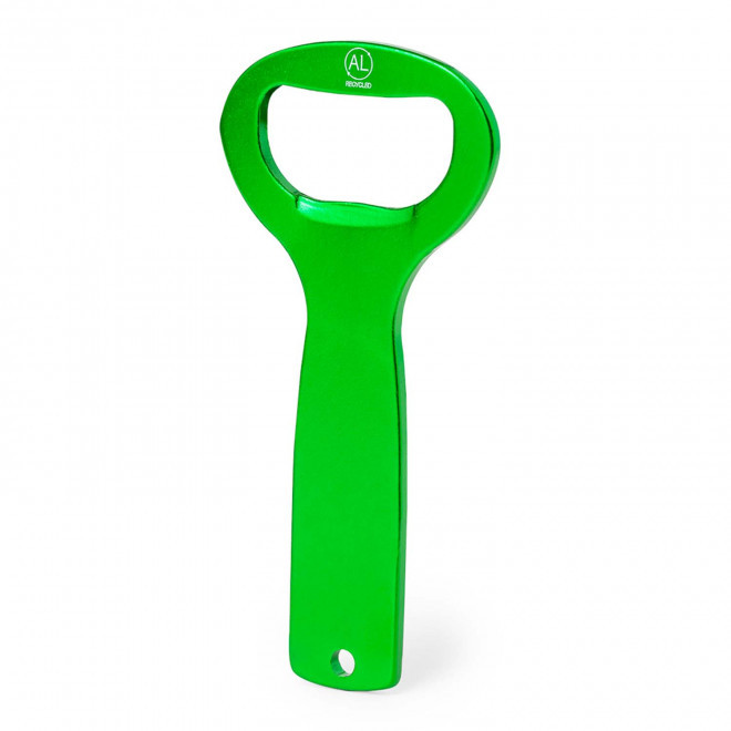 DECAPSULEUR PERSONNALISABLE EN METAL RECYCLE 'DRINKOU'  - vert