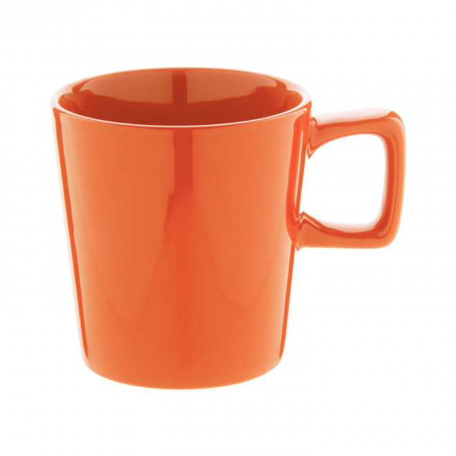 MUG CERAMIQUE PERSONNALISABLE 280 ML 'KERAMI' - orange