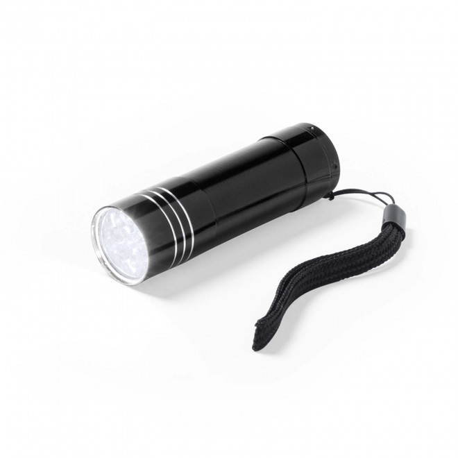 LAMPE DE POCHE PERSONNALISABLE 'FLARO' - noir
