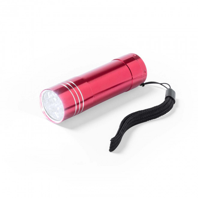 LAMPE DE POCHE PERSONNALISABLE 'FLARO' - rouge