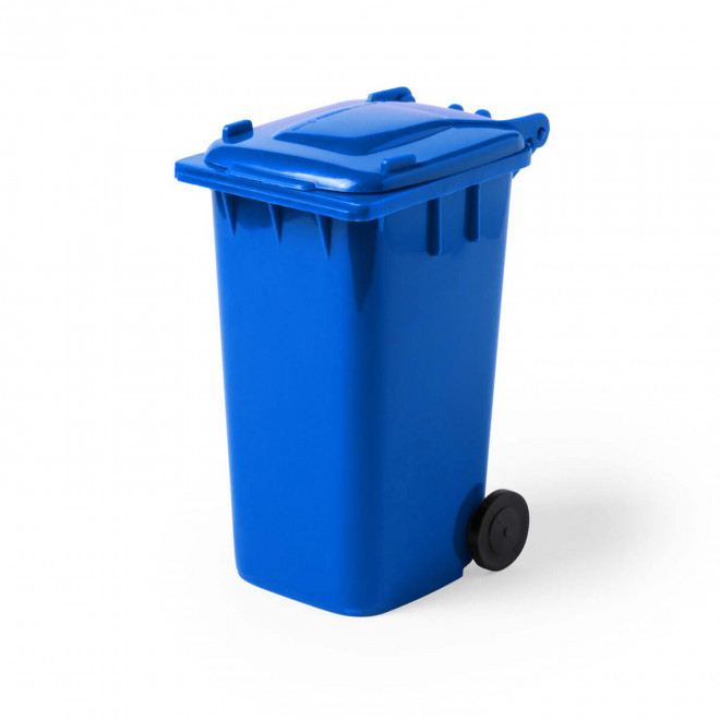 POT A CRAYONS PERSONNALISABLE 'BASURA' - bleu