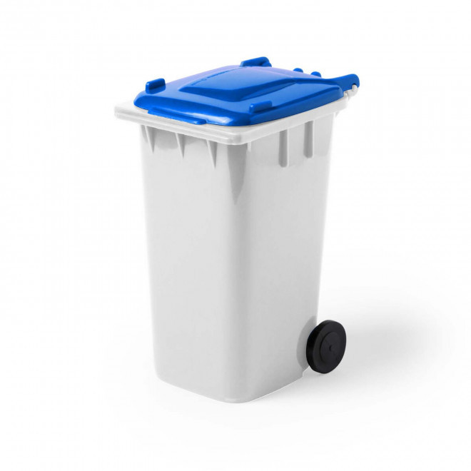 POT A CRAYONS PERSONNALISABLE 'BASURA' - gris clair