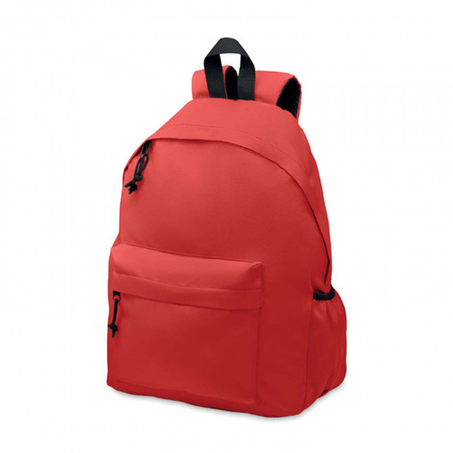 SAC A DOS PERSONNALISABLE 'BARRAS RPET' - rouge
