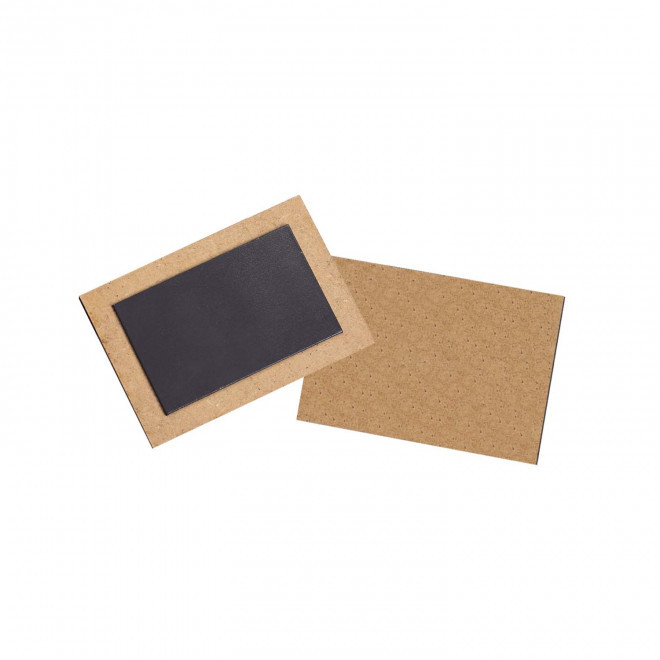 MAGNET RIGIDE EN BOIS PERSONNALISABLE 'COURSY WOOD' - bois taille 4