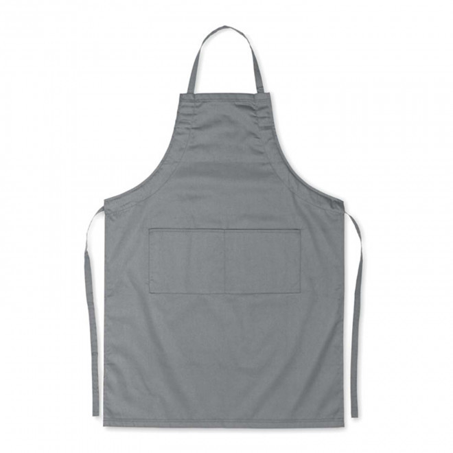 TABLIER PERSONNALISABLE 'CHEF AJUSTABLE' - gris