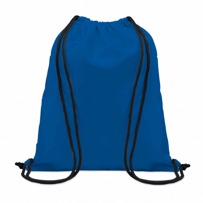 SAC A DOS CORDELETTE PERSONNALISABLE SUR MESURE 'ONA' - bleu royal