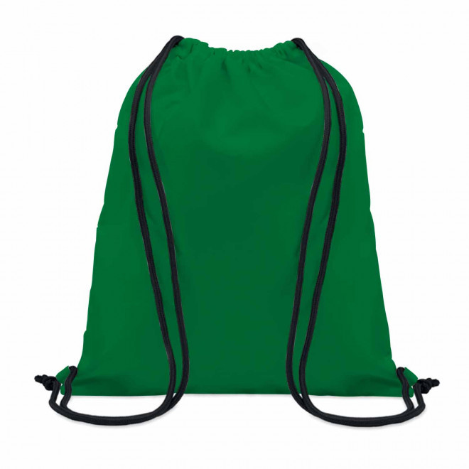 SAC A DOS CORDELETTE PERSONNALISABLE SUR MESURE 'ONA' - vert