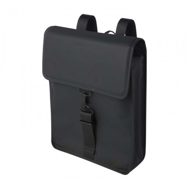 SAC A DOS PERSONNALISABLE ORDINATEUR RPET 'TURNY' - noir