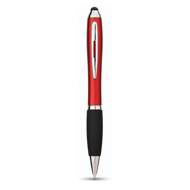 EXPRESS 24H - STYLO PUBLICITAIRE AVEC STYLET 'NASH'  - rouge
