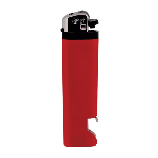 EXPRESS 72H - BRIQUET JETABLE DECAPSULEUR PUBLICITAIRE 'DRAGONI' - rouge