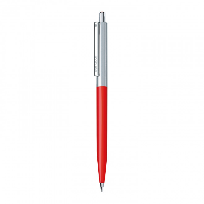 STYLO SENATOR® PERSONNALISABLE 'POINT METAL' - rouge
