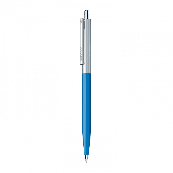 STYLO SENATOR® PERSONNALISABLE 'POINT METAL' - bleu clair