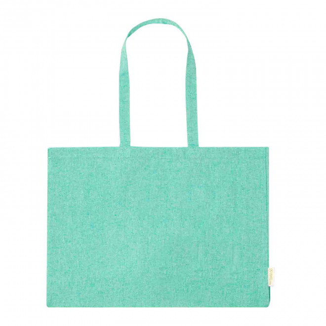 SAC COTON RECYCLE 220GR/M² PERSONNALISABLE 'MAXI BOQUITA' - vert
