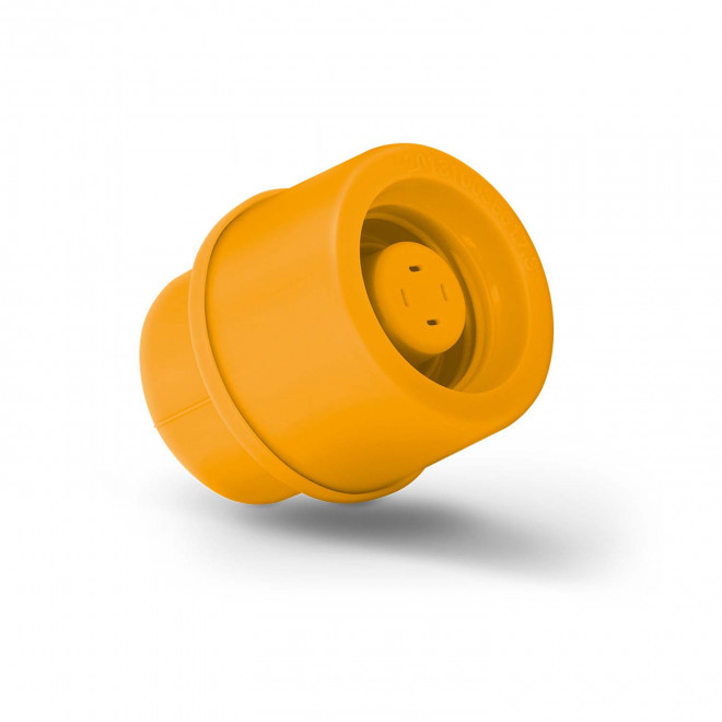 BOUCHON POUR BOUTEILLE PERSONNALISABLE 'OGLIA' - orange