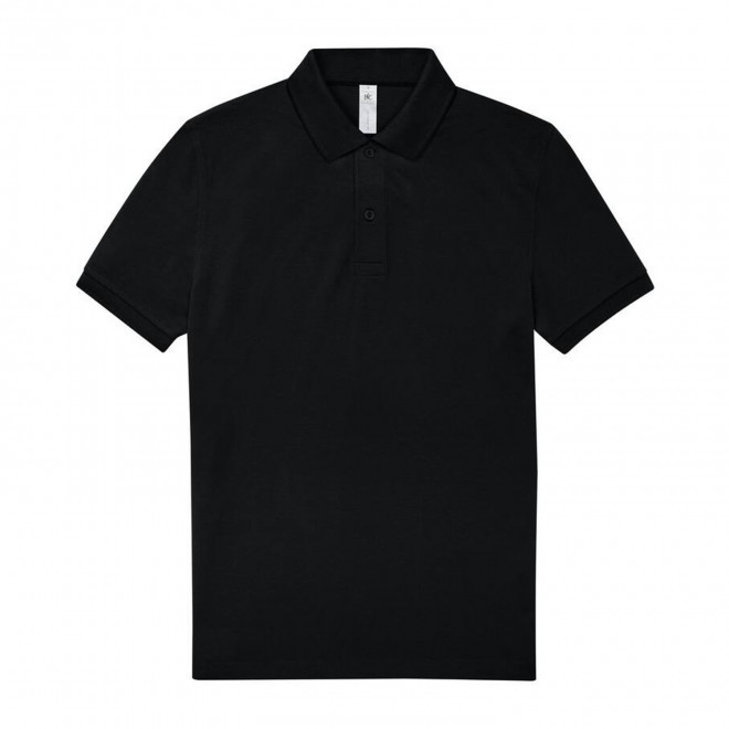 POLO PERSONNALISABLE B&C HOMME 210G 'ADIMO' - noir