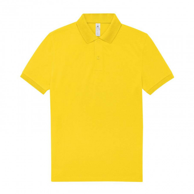 POLO PERSONNALISABLE B&C HOMME 210G 'ADIMO' - jaune