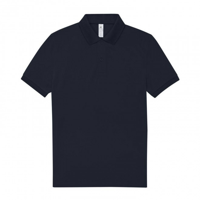 POLO PERSONNALISABLE B&C HOMME 210G 'ADIMO' - bleu marine
