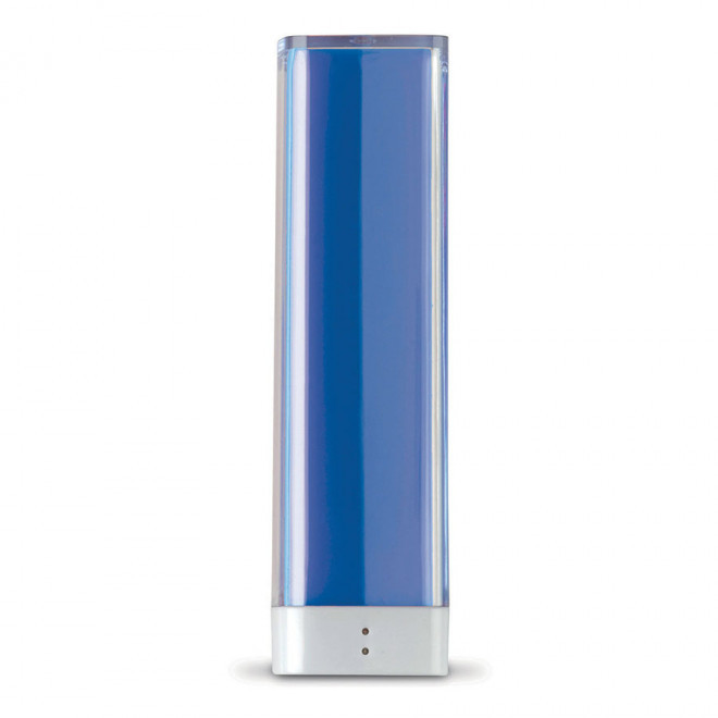 EXPRESS 72H - BATTERIE DE SECOURS PUBLICITAIRE 'PULS CARRE' 2200MAH  - bleu