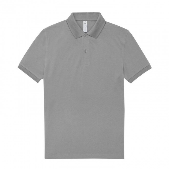 POLO PERSONNALISABLE B&C HOMME 210G 'ADIMO' - gris clair