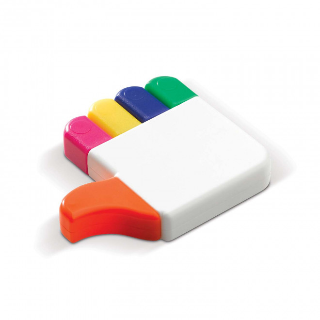 SURLIGNEUR FORME MAIN PERSONNALISABLE 'TIMAIN' - blanc