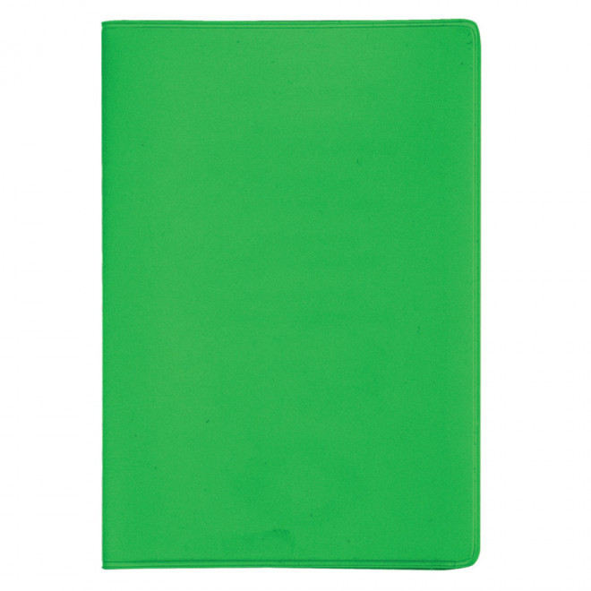 COUVERTURE DE PASSEPORT PERSONNALISABLE 'VIAJE' - vert