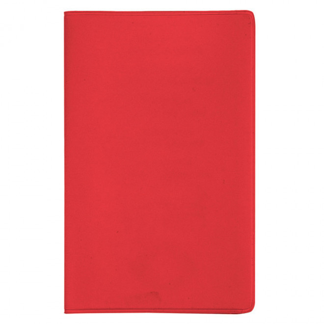 PORTE CARTE-GRISE PUBLICITAIRE 'NAXO' - rouge