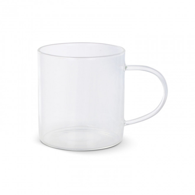 MUG VERRE 300ML PERSONNALISABLE 'ACTYVO' - transparent