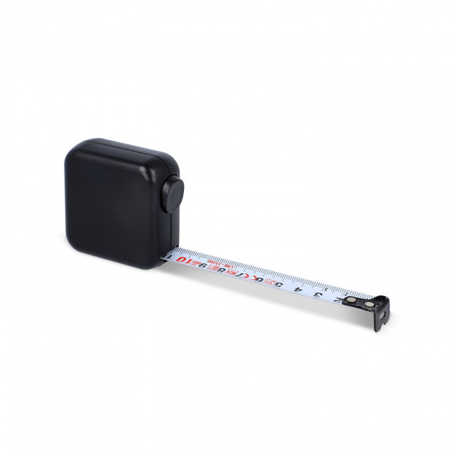 METRE RUBAN ABS 3 M PERSONNALISABLE 'TOLI' - noir