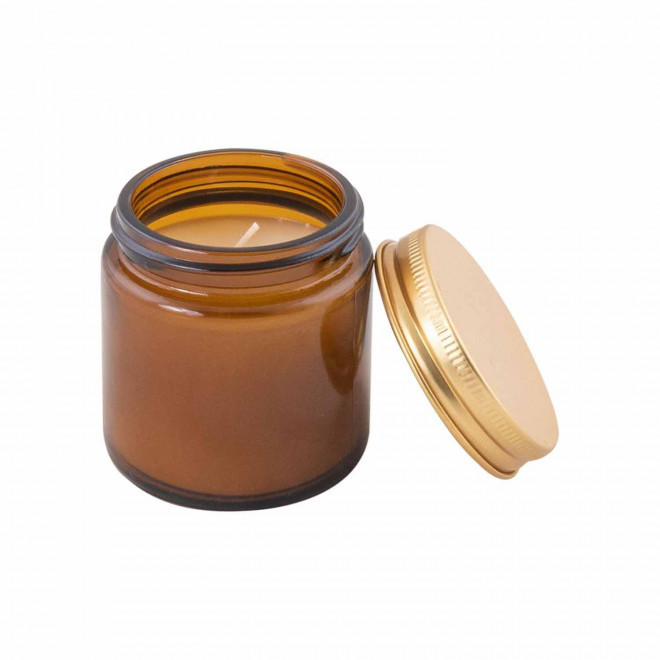 BOUGIE PERSONNALISABLE 'LINNA' - orange