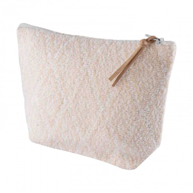 TROUSSE DE TOILETTE PERSONNALISABLE 'CHAUN BLANC' - blanc