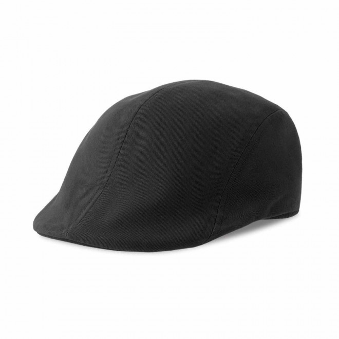 CASQUETTE STYLE GATSBY PERSONNALISABLE 'CAMDEN' - noir