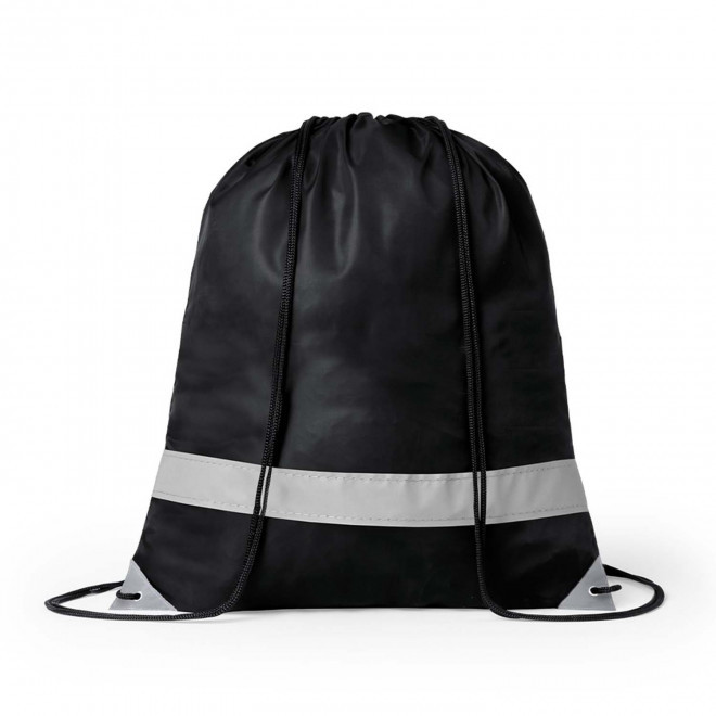 SAC A DOS PERSONNALISÉ RÉFLÉCHISSANT 'VISIBLE' - noir