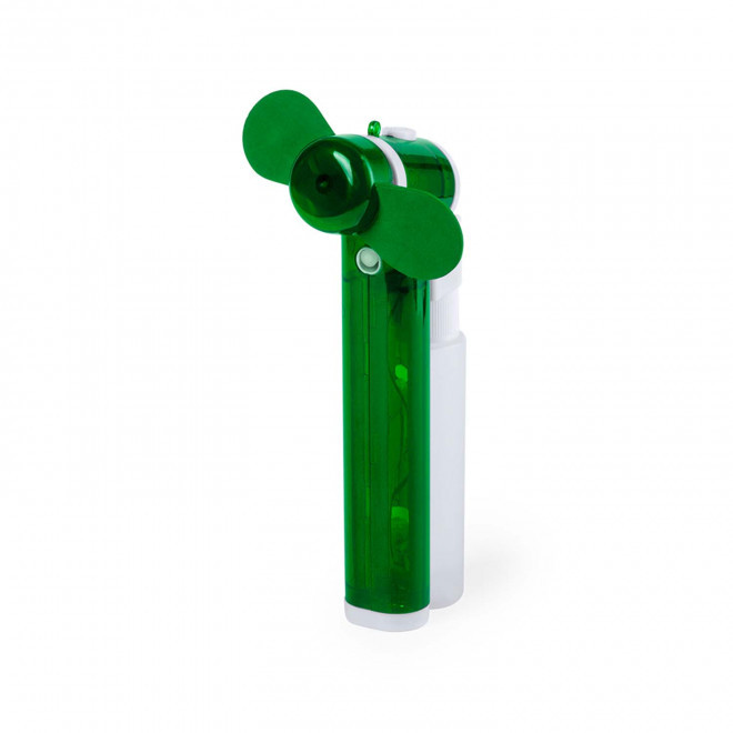 VENTILATEUR BRUMISATEUR PERSONNALISABLE 35 ML 'AIRMELIE' - vert